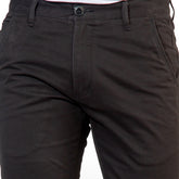 Pants:Gabardine_Semi Fit_ Solid_209#3